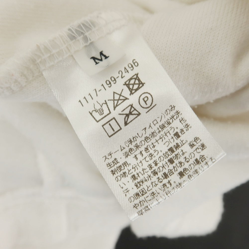 [Used] UNITED ARROWS Cotton Polyester Pile Skipper Short Sleeve Polo Shirt Off White [M] [Condition Rank C] [Men&