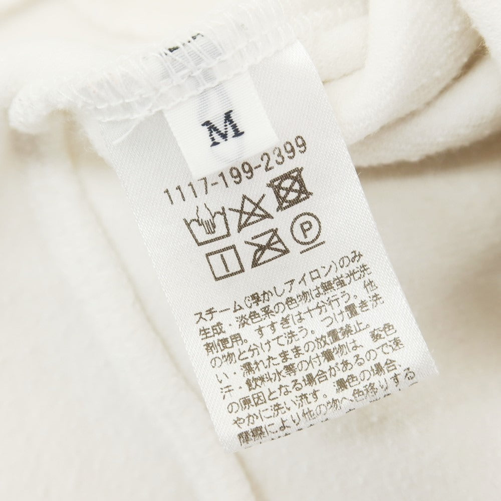 [Used] UNITED ARROWS Cotton Nylon Pile Skipper Short Sleeve Polo Shirt Off White [M] [Condition Rank C] [Men&