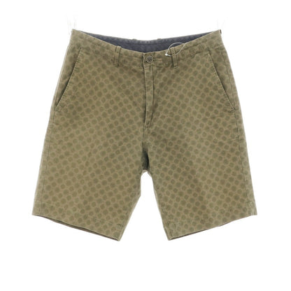 [Used] MANUFACTURE OPEN YARD Cotton Linen Shorts Khaki [M] [Condition Rank C] [Men&