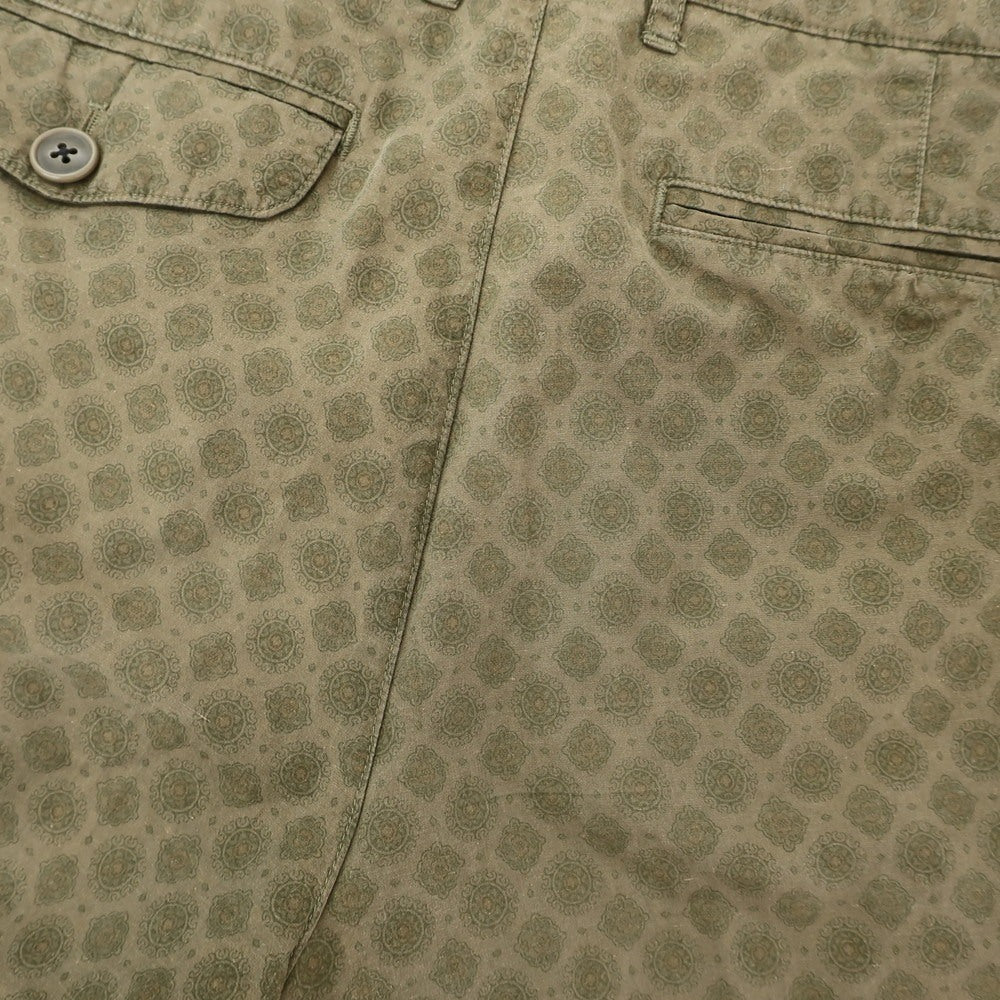 [Used] MANUFACTURE OPEN YARD Cotton Linen Shorts Khaki [M] [Condition Rank C] [Men&