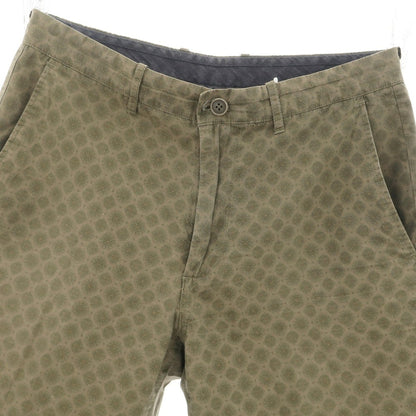 [Used] MANUFACTURE OPEN YARD Cotton Linen Shorts Khaki [M] [Condition Rank C] [Men&