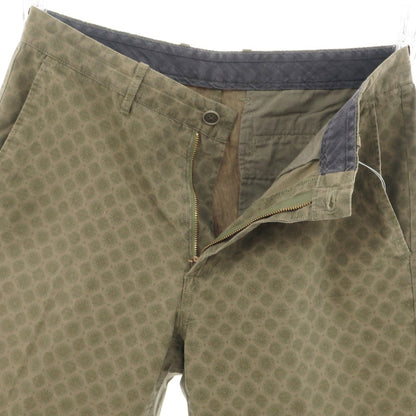 [Used] MANUFACTURE OPEN YARD Cotton Linen Shorts Khaki [M] [Condition Rank C] [Men&