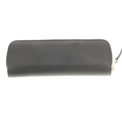 【中古】スマイソン SMYTHSON 型押しレザー ペンケース ブラック【 状態ランクB 】【 メンズ 】