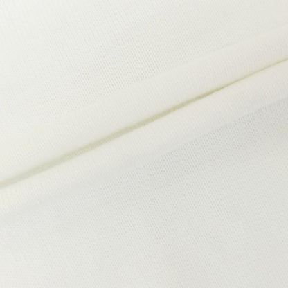 [Used] Buffy High Gauge Cotton Crew Neck Short Sleeve Pullover Knit White [48] [Condition Rank A] [Men&
