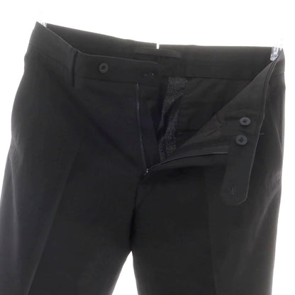 【中古】インコテックス スローウェア INCOTEX SLOWEAR TEKNOSARTORIAL ストレッチ ウール ドレススラックスパンツ ブラック【 48 】【 状態ランクA 】【 メンズ 】