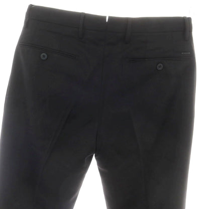 【中古】インコテックス スローウェア INCOTEX SLOWEAR TEKNOSARTORIAL ストレッチ ウール ドレススラックスパンツ ブラック【 48 】【 状態ランクA 】【 メンズ 】