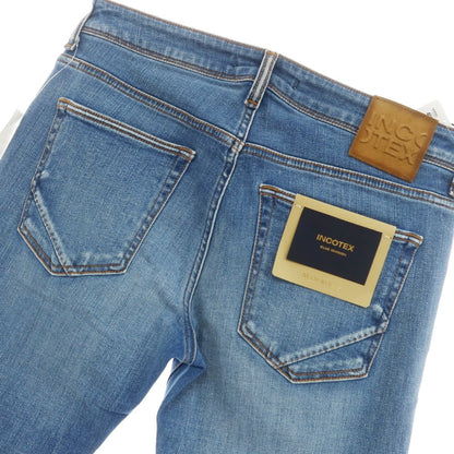 [New Outlet] INCOTEX BLUE DIVISION Slim Stretch Denim Pants Jeans Blue [31] [Condition Rank N-] [Men&