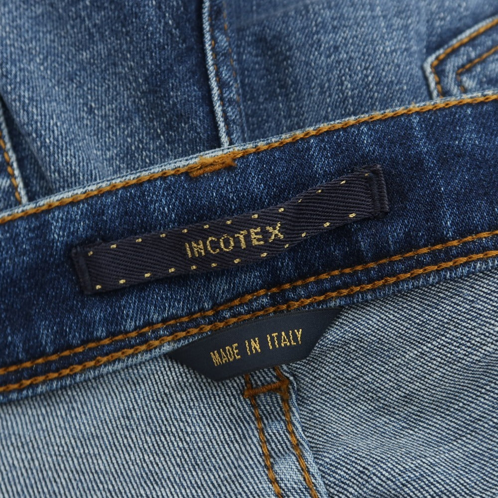 [New] INCOTEX BLUE DIVISION Slim Stretch Denim Pants Jeans Blue [32] [Condition Rank N] [Men&