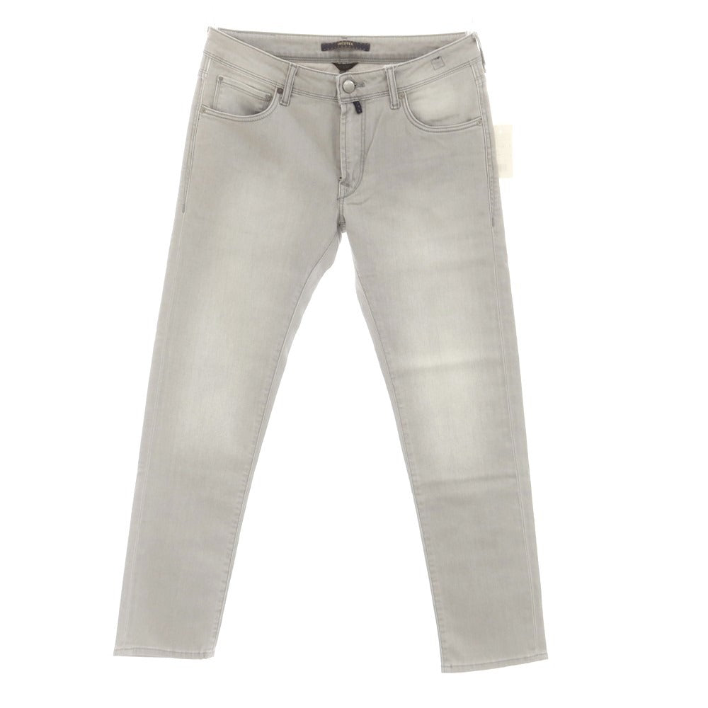 [New Outlet] INCOTEX BLUE DIVISION Slim Stretch Denim Pants Jeans Light Gray [32] [Condition Rank N-] [Men&