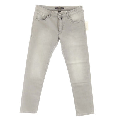 [New Outlet] INCOTEX BLUE DIVISION Slim Stretch Denim Pants Jeans Light Gray [32] [Condition Rank N-] [Men&
