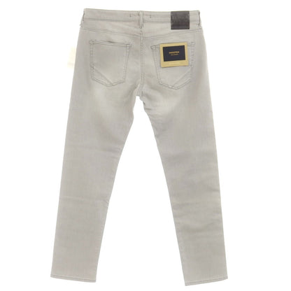 [New Outlet] INCOTEX BLUE DIVISION Slim Stretch Denim Pants Jeans Light Gray [32] [Condition Rank N-] [Men&