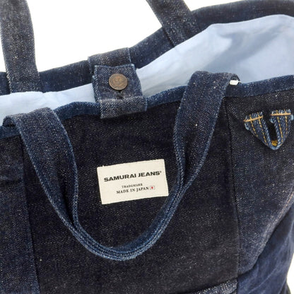[Used] Samurai Jeans SAMURAI JEANS Denim Tote Bag Navy [Condition Rank B] [Men&