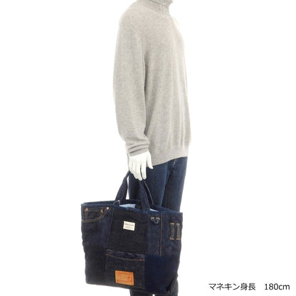 [Used] Samurai Jeans SAMURAI JEANS Denim Tote Bag Navy [Condition Rank B] [Men&