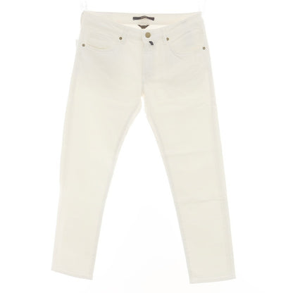 [New Outlet] INCOTEX BLUE DIVISION Slim Stretch Denim Pants Jeans White [33] [Condition Rank N-] [Men&