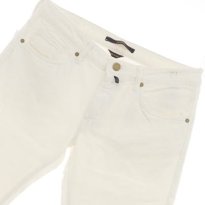 [New Outlet] INCOTEX BLUE DIVISION Slim Stretch Denim Pants Jeans White [33] [Condition Rank N-] [Men&