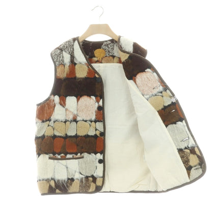 【中古】ブラックバード BLACKBIRD ウール混ポリクラール ベスト ブラウン系【 1 】【 状態ランクB 】【 メンズ 】