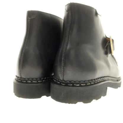 [Used] Paraboot International Gallery BEAMS special order MILLY BRIDE VISON mink fur monk strap boots black [41 1/2] [Condition rank A] [Men&