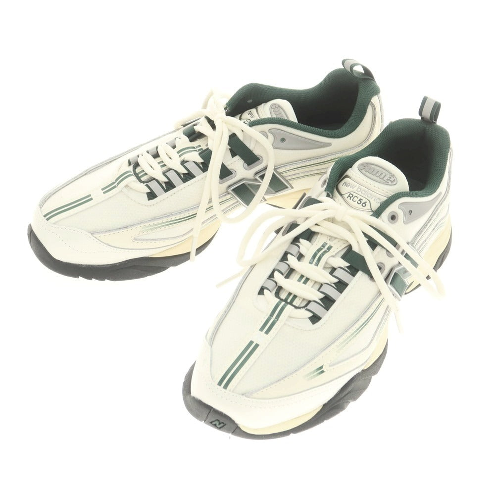 [Used] Aime Leon Dore x NEW BALANCE RC56 sneakers, off-white x green [27cm] [Condition Rank A] [Men&