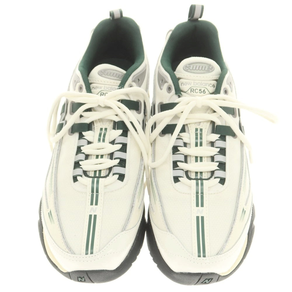 【中古】エメ レオン ドレ Aime Leon Dore × NEW BALANCE RC56 スニーカー オフホワイトxグリーン【 27cm 】【 状態ランクA 】【 メンズ 】[DPD]