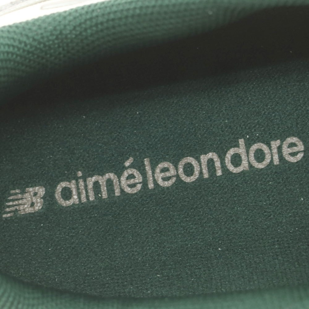 【中古】エメ レオン ドレ Aime Leon Dore × NEW BALANCE RC56 スニーカー オフホワイトxグリーン【 27cm 】【 状態ランクA 】【 メンズ 】[DPD]