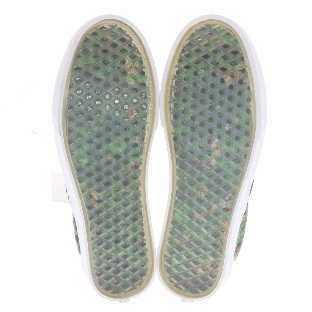 【中古】【未使用】バンズ VANS TRADMAN’S BONSAI COLLECTION 2025年春夏 スリップオン スニーカー グリーン【 27cm 】【 状態ランクS 】【 メンズ 】