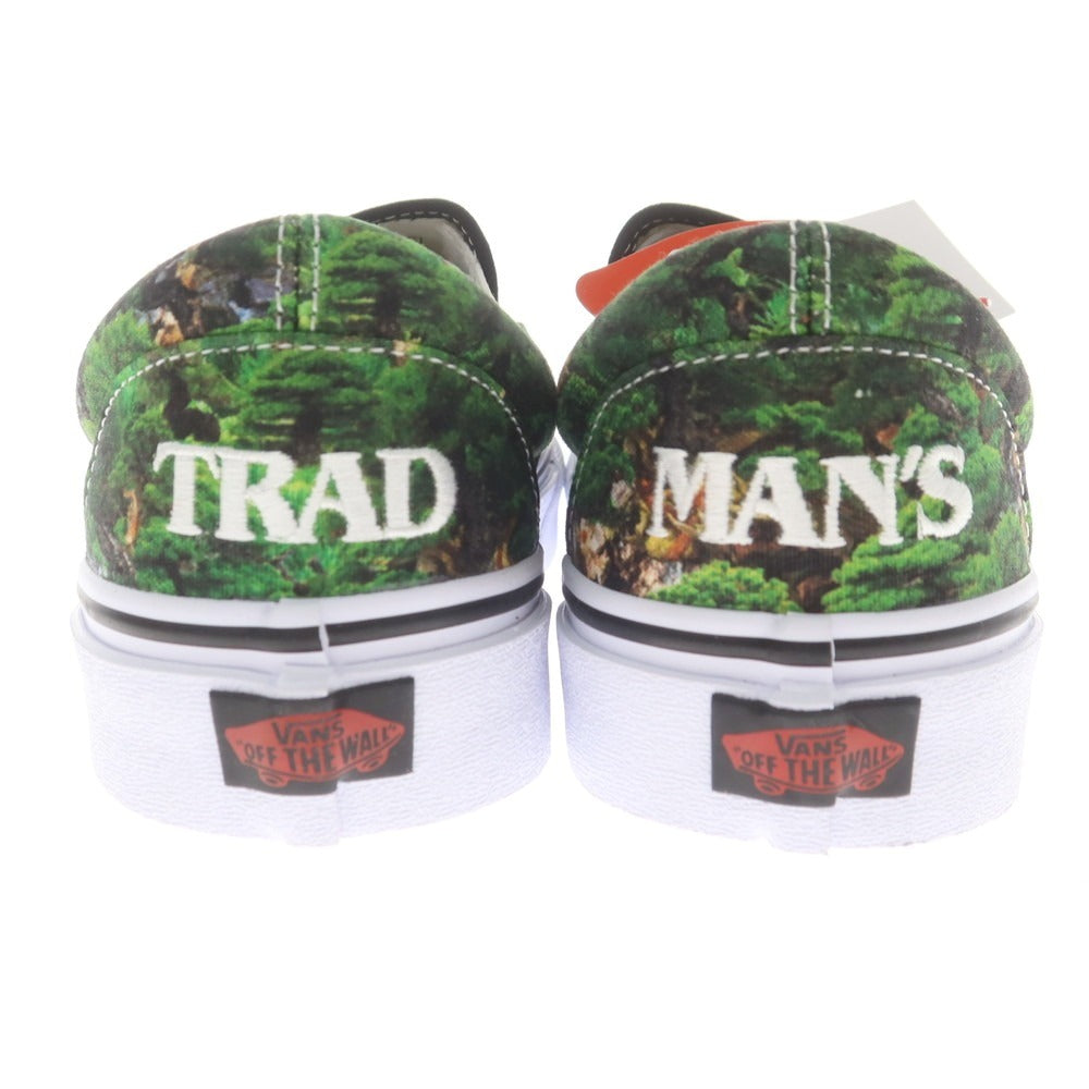 【中古】【未使用】バンズ VANS TRADMAN’S BONSAI COLLECTION 2025年春夏 スリップオン スニーカー グリーン【 27cm 】【 状態ランクS 】【 メンズ 】