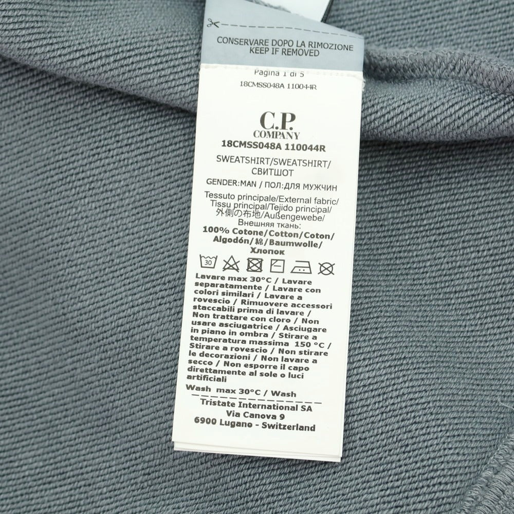【中古】シーピーカンパニー C.P.Company コットン ジップアップ ブルゾン ブルーグレー【 L 】【 状態ランクC 】【 メンズ 】
