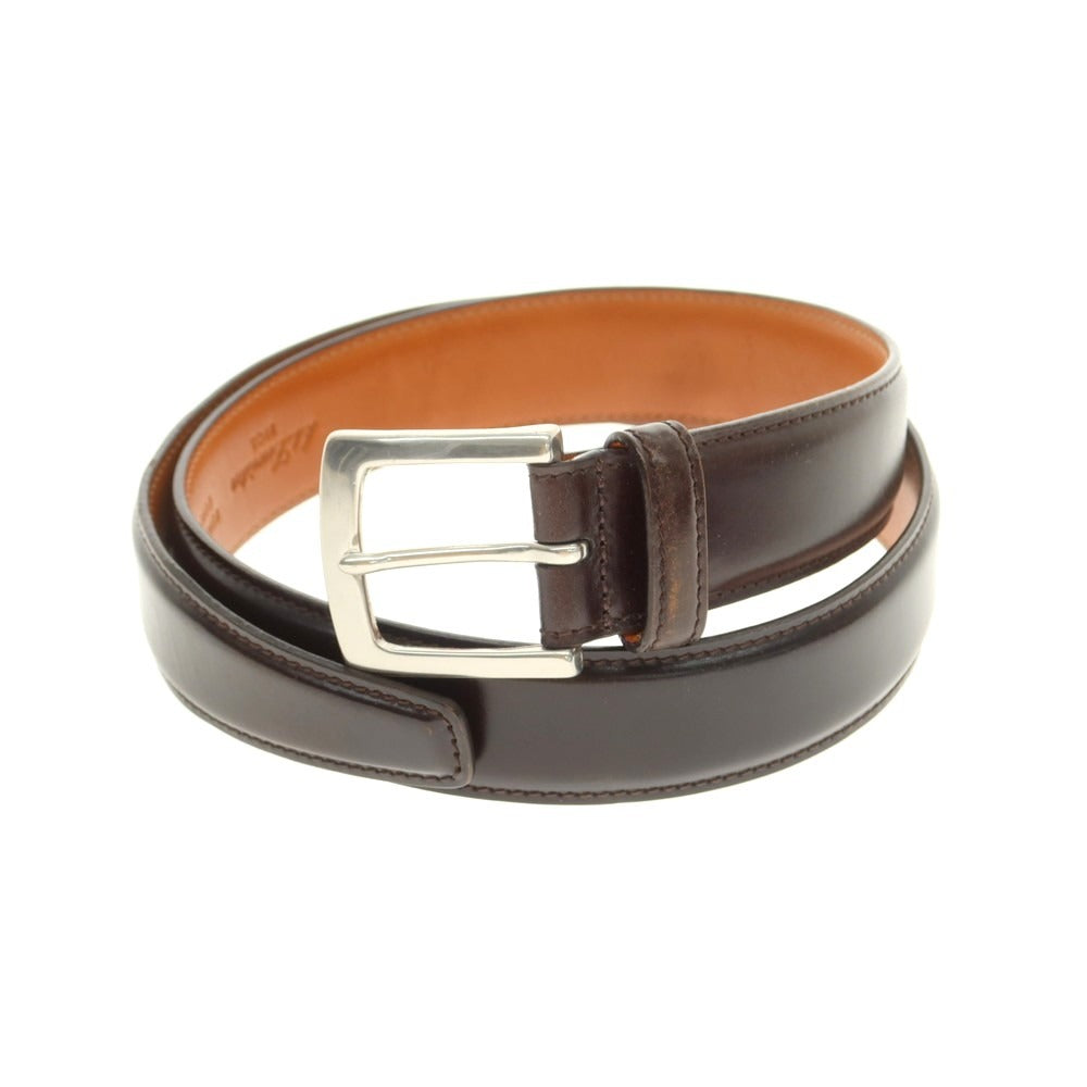 [Used] KTLewiston Shell Court Van Belt, Dark Brown [30/75] [Condition Rank C] [Men&