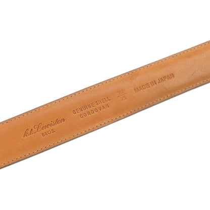 [Used] KTLewiston Shell Court Van Belt, Dark Brown [30/75] [Condition Rank C] [Men&