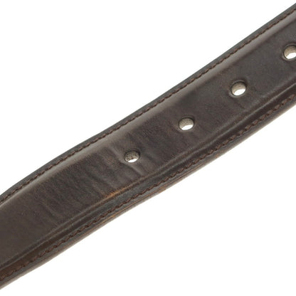 [Used] KTLewiston Shell Court Van Belt, Dark Brown [30/75] [Condition Rank C] [Men&