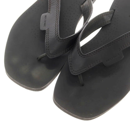 [Used] Dior Homme Leather Thong Sandals Black [40 1/2] [Condition Rank C] [Men&