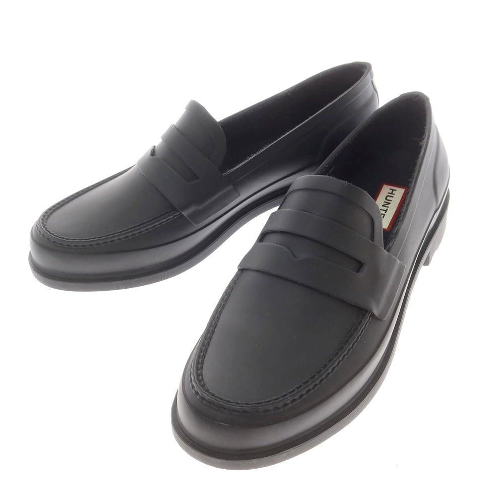[Used] Hunter Rubber Loafers Rain Shoes Black [UK6] [Condition Rank B] [Men&