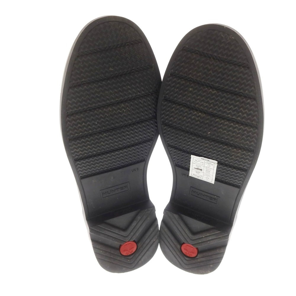[Used] Hunter Rubber Loafers Rain Shoes Black [UK6] [Condition Rank B] [Men&