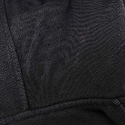 【中古】ヌーディージーンズ Nudie Jeans コットン レースアップ プルオーバー パーカー ブラック【 S 】【 状態ランクC 】【 メンズ 】