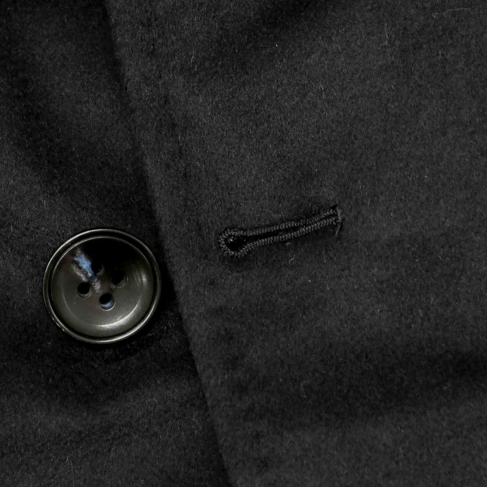 【中古】【未使用】サルトリオ Sartorio カシミヤ チェスターフィールドコート ブラック【 54 】【 状態ランクS 】【 メンズ 】