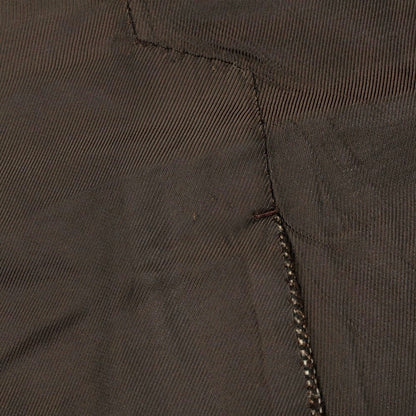 【中古】ラベラ サルトリア ナポレターナ La vera Sartoria Napoletana ウール ツイード ヘリンボーンチェック コート ブラウン【 50 】【 状態ランクB 】【 メンズ 】