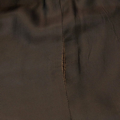 【中古】ラベラ サルトリア ナポレターナ La vera Sartoria Napoletana ウール ツイード ヘリンボーンチェック コート ブラウン【 50 】【 状態ランクB 】【 メンズ 】