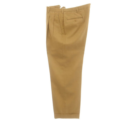 【中古】ルイジ ボレッリ Luigi Borrelli NERANO ツイルコットン 3つボタンスーツ キャメル【 50 Drop7 】【 状態ランクC 】【 メンズ 】