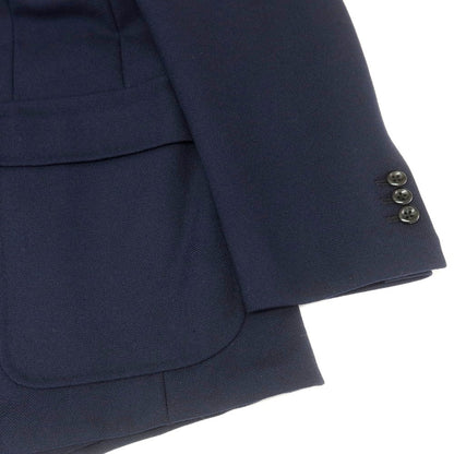 【中古】オックスフォード クローズ Oxxford Clothes ウール テーラードジャケット ネイビー【 40 】【 状態ランクB 】【 メンズ 】