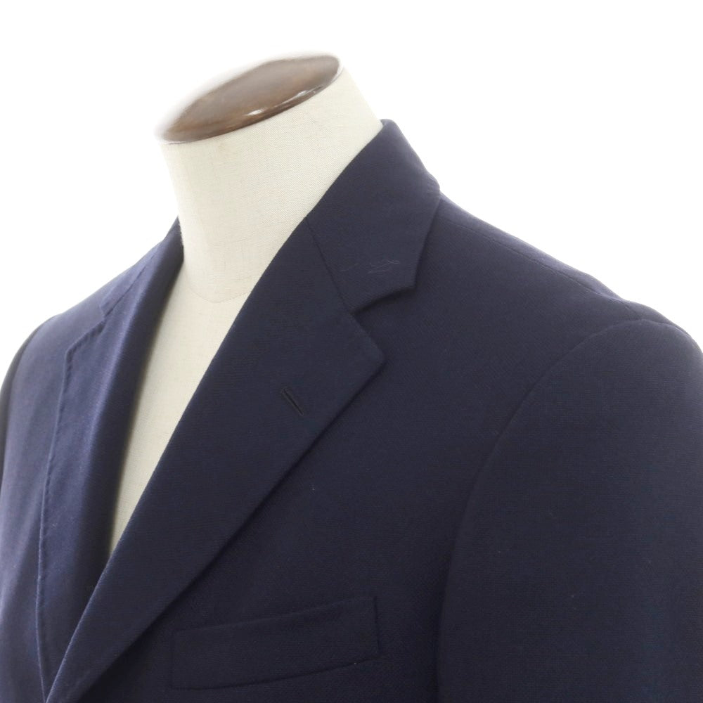 【中古】オックスフォード クローズ Oxxford Clothes ウール テーラードジャケット ネイビー【 40 】【 状態ランクB 】【 メンズ 】