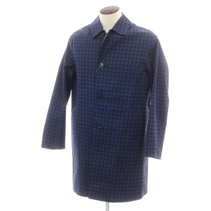 [Used] Mackintosh reversible bonded cotton trench coat, navy blue x black [40] [Condition rank B] [Men&