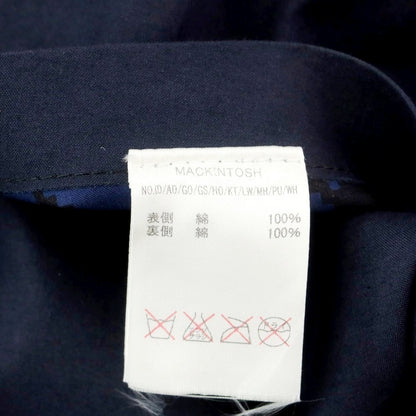 [Used] Mackintosh reversible bonded cotton trench coat, navy blue x black [40] [Condition rank B] [Men&