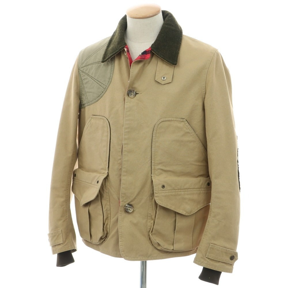 【中古】フィルソン FILSON コットン ハンティングジャケット ベージュ【 40 】【 状態ランクB 】【 メンズ 】