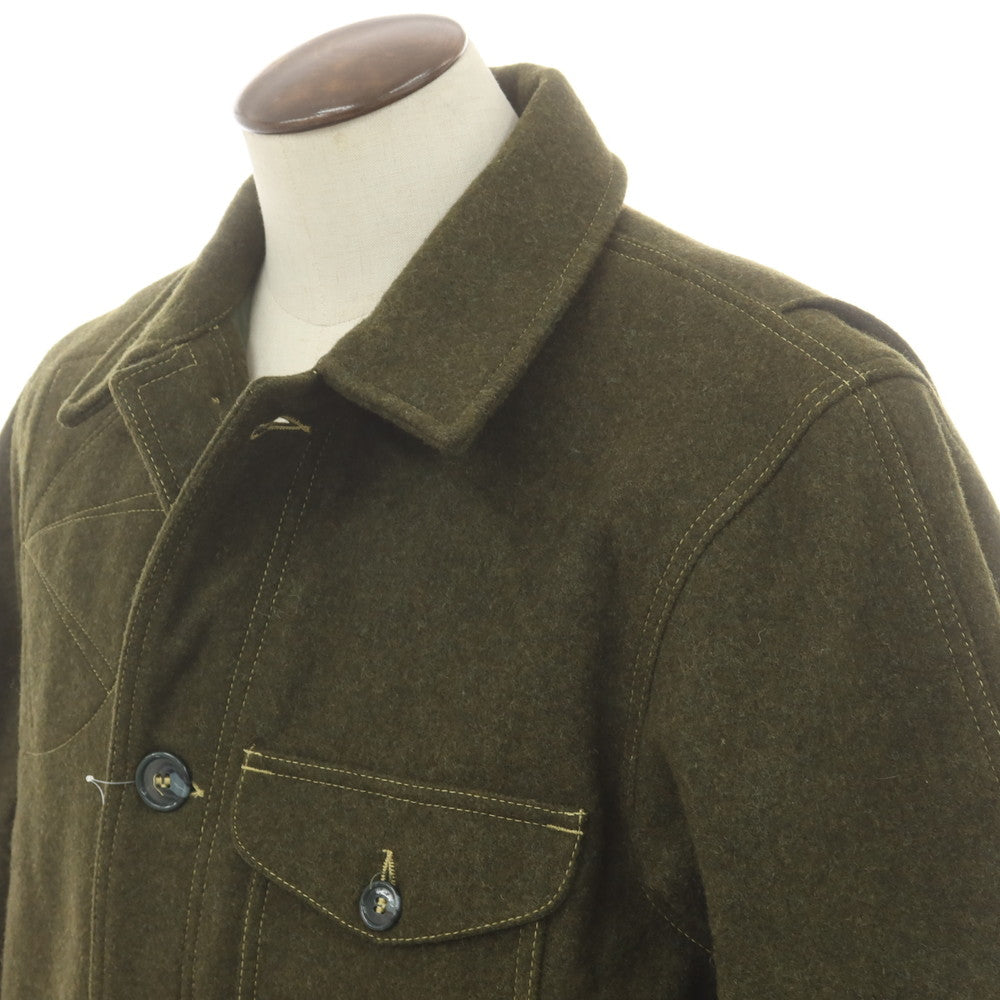【中古】フィルソン FILSON マッキノーウール クルーザージャケット オリーブグリーン【 42 】【 状態ランクB 】【 メンズ 】