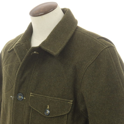 【中古】フィルソン FILSON マッキノーウール クルーザージャケット オリーブグリーン【 42 】【 状態ランクB 】【 メンズ 】