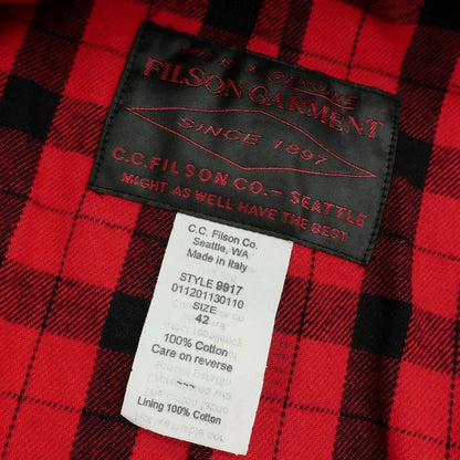 【中古】フィルソン FILSON オイルドコットン ハンティングジャケット マスタードベージュ【 42 】【 状態ランクC 】【 メンズ 】