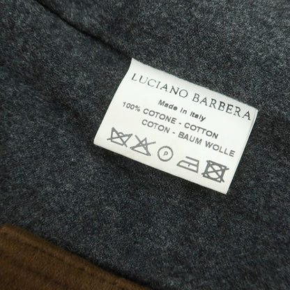 【中古】ルチアーノ バルベラ LUCIANO BARBERA コットン キルティング ベスト ブラウン【 50 】【 状態ランクC 】【 メンズ 】