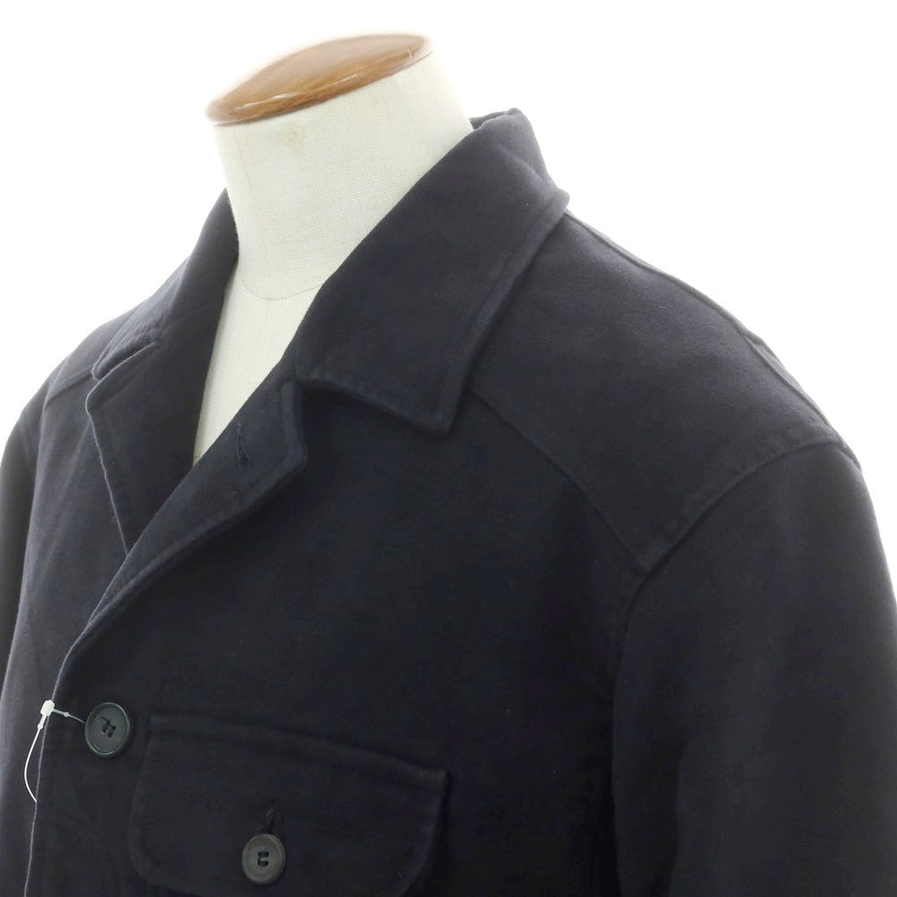 【中古】カパルビオ CAPALBIO コットン ハンティングジャケット ネイビー【 48 】【 状態ランクC 】【 メンズ 】