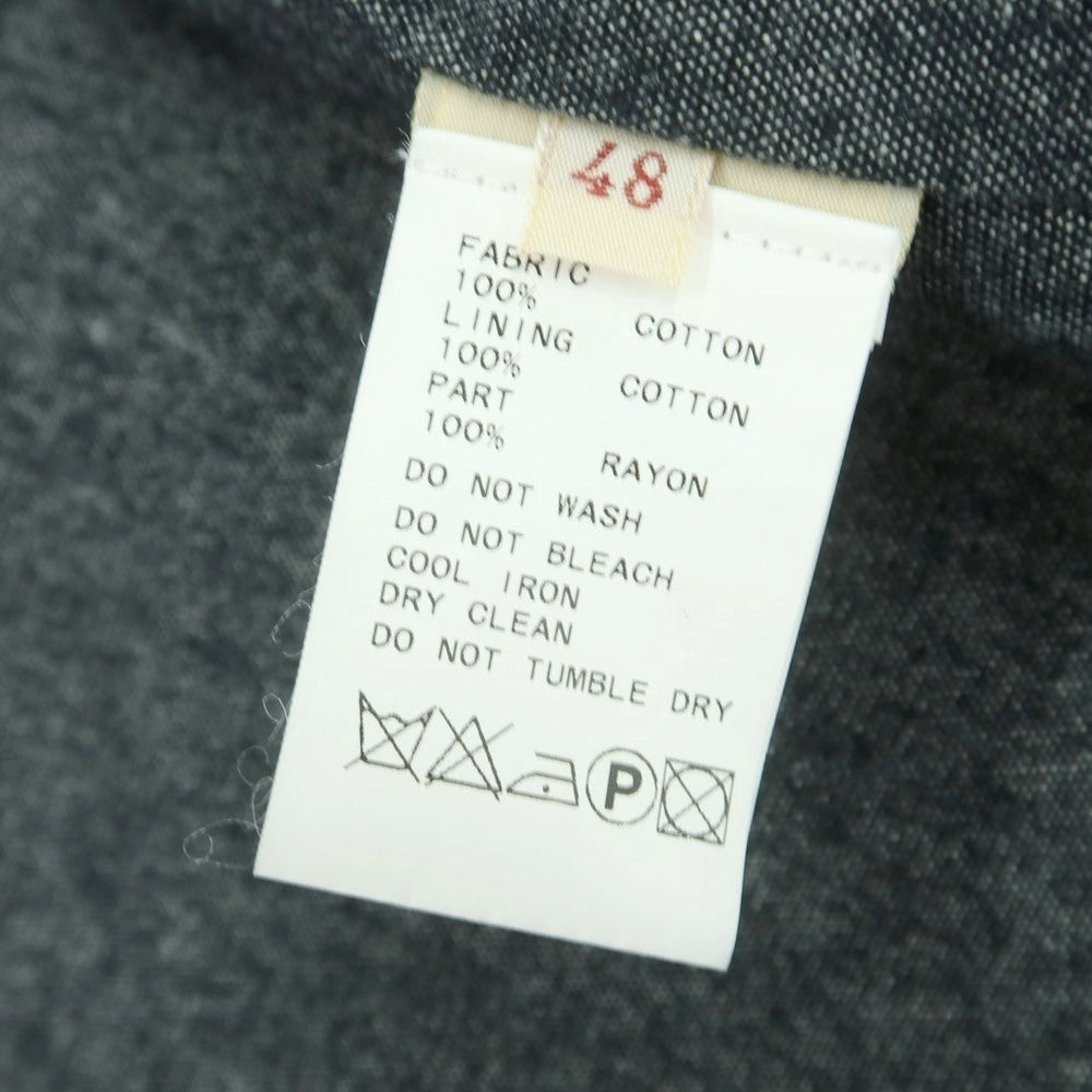 【中古】カパルビオ CAPALBIO コットン ハンティングジャケット ネイビー【 48 】【 状態ランクC 】【 メンズ 】