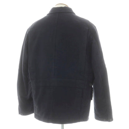 【中古】カパルビオ CAPALBIO コットン ハンティングジャケット ネイビー【 48 】【 状態ランクC 】【 メンズ 】